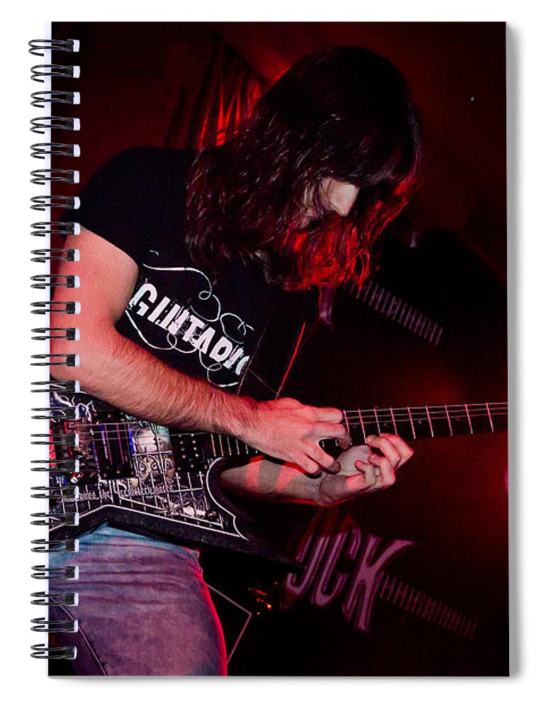 Rock Spiral Notebook featuring the photograph Third Dim3nsion by Pablo Lopez