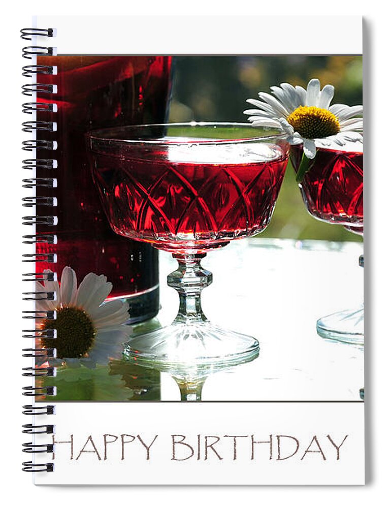 Summer Spiral Notebook featuring the photograph Thirsty by Randi Grace Nilsberg