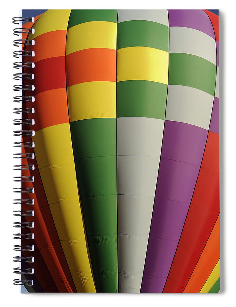 Hot Spiral Notebook featuring the photograph Three Two One Liftoff by Luke Moore