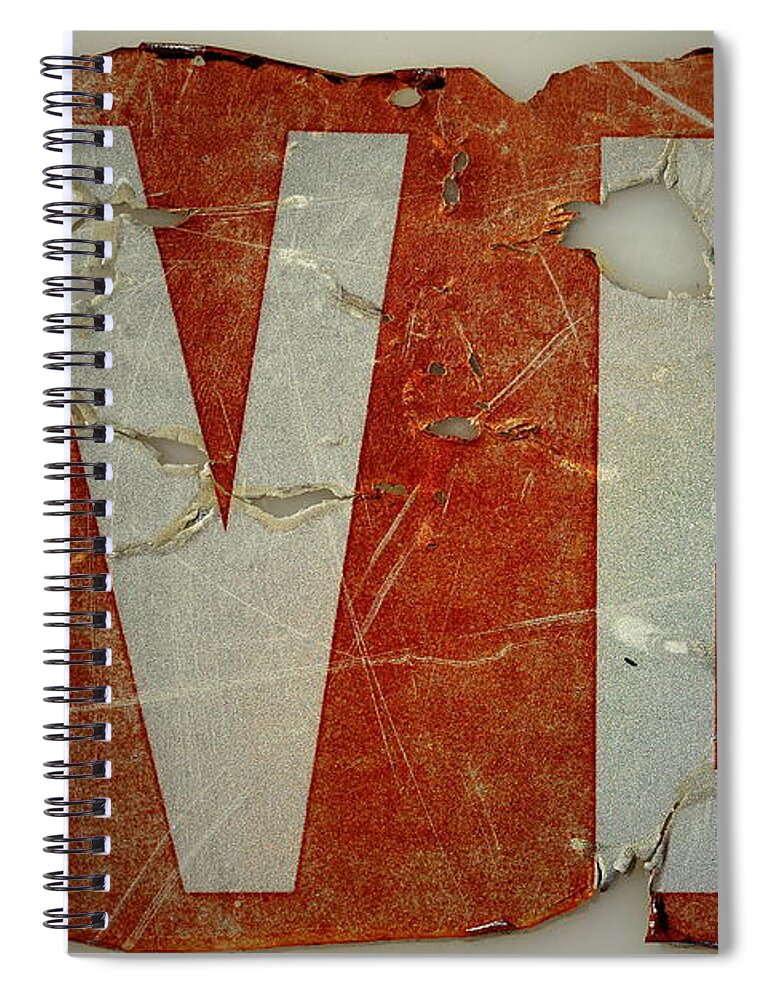 We Spiral Notebook featuring the photograph Through It All by Mark Ross
