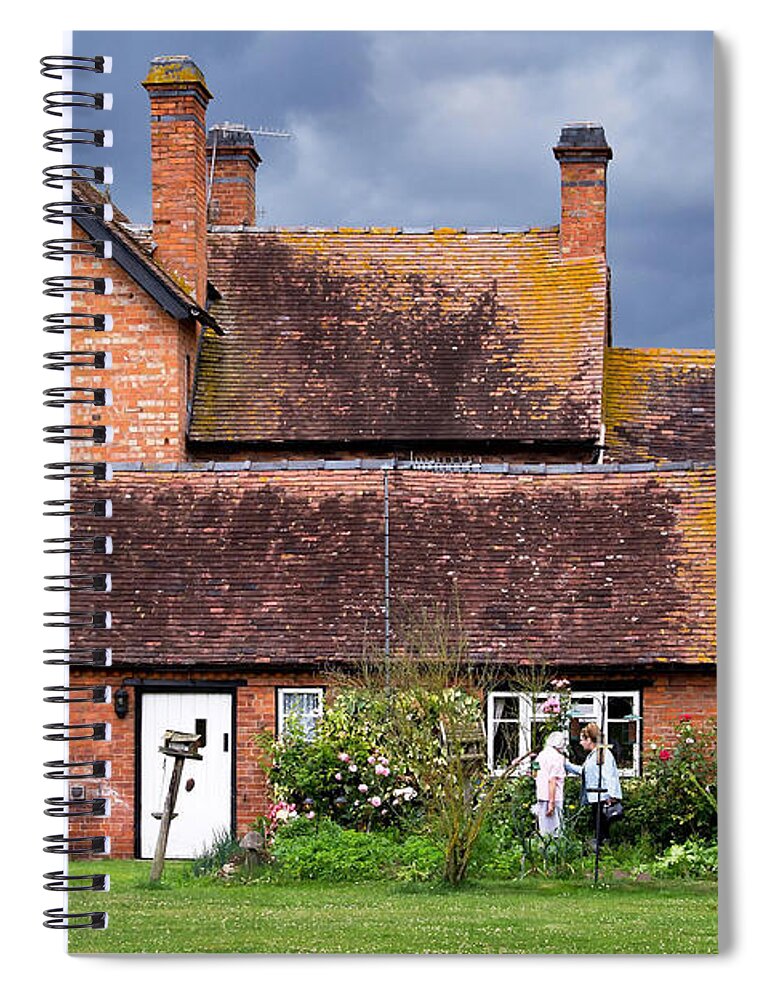 17th Century Architecture Spiral Notebook featuring the photograph Timeless by Keith Armstrong