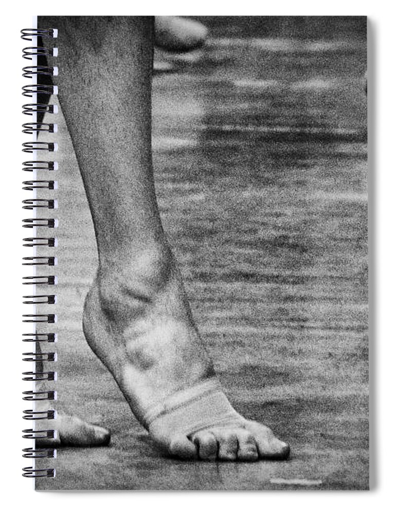 Ballet Spiral Notebook featuring the photograph To Dance by Caitlyn Grasso
