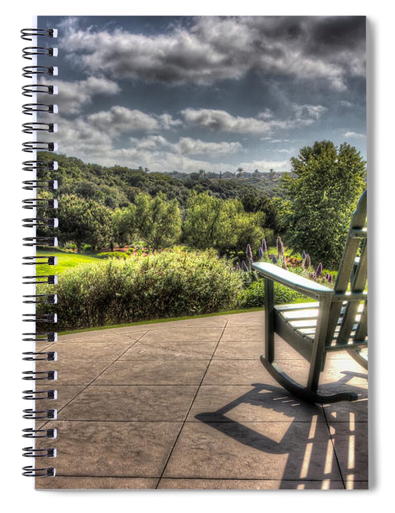 Adirondack Spiral Notebook featuring the photograph Together by Heidi Smith