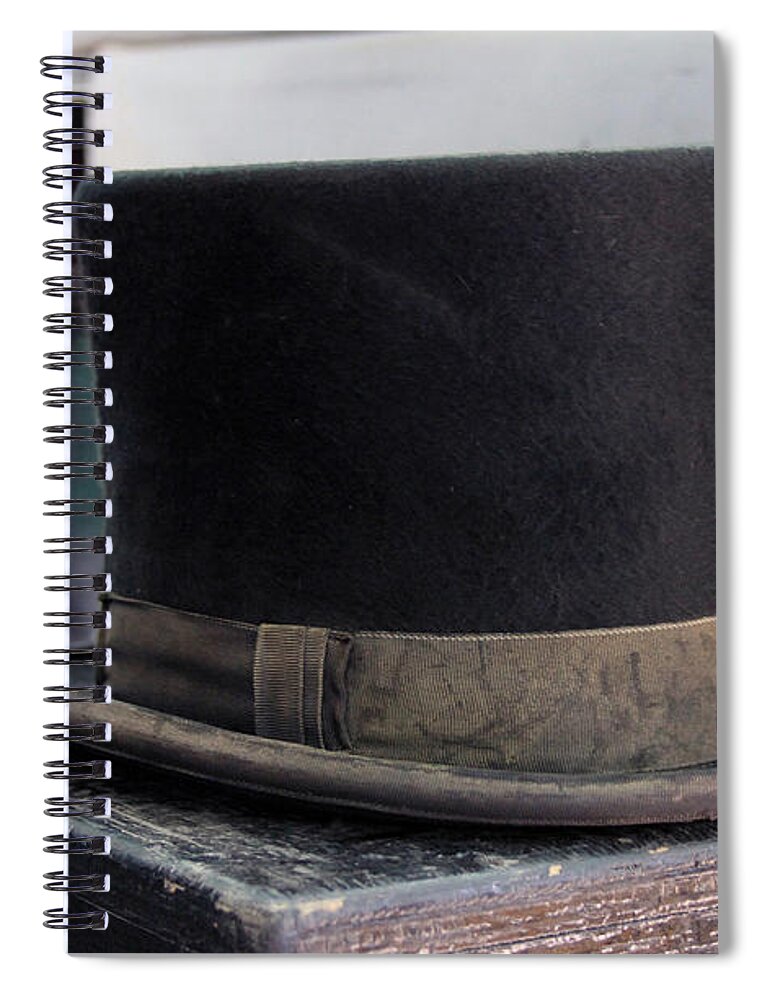 Top Hat Spiral Notebook featuring the photograph Top Hat by Jackson Pearson