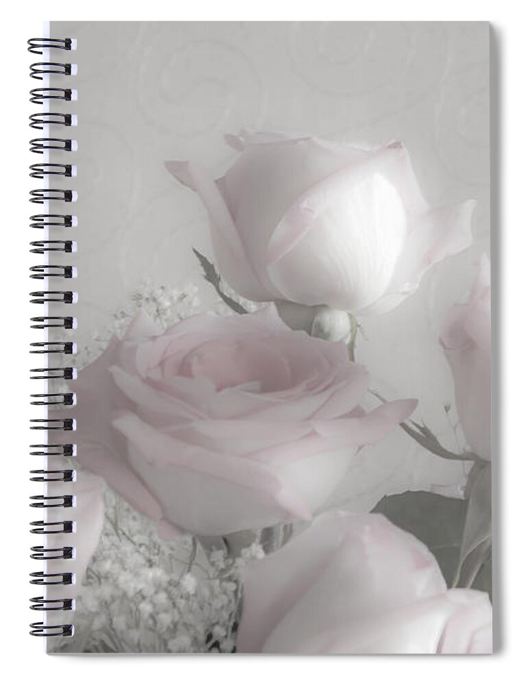 Rose Spiral Notebook featuring the photograph Top Of My Bouquet by Sandra Foster