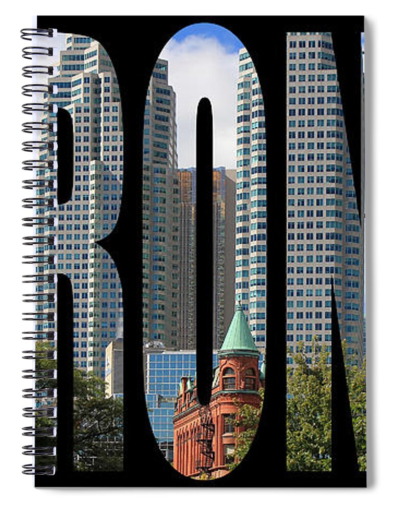 Toronto Spiral Notebook featuring the photograph Toronto 1 by Andrew Fare