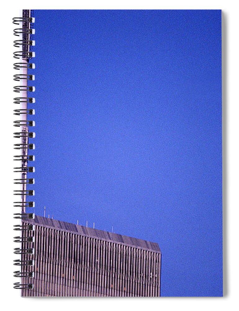World Trade Center Spiral Notebook featuring the photograph Tower One by Jon Neidert