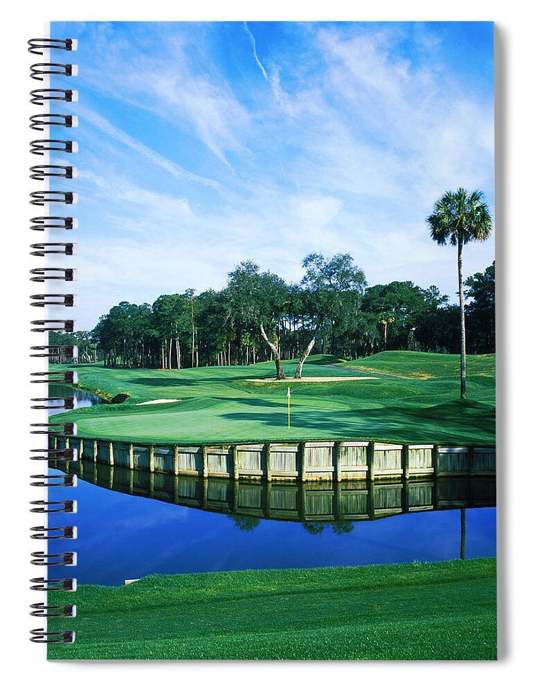 Photography Spiral Notebook featuring the photograph Tpc At Sawgrass, Ponte Vedre Beach, St by Panoramic Images