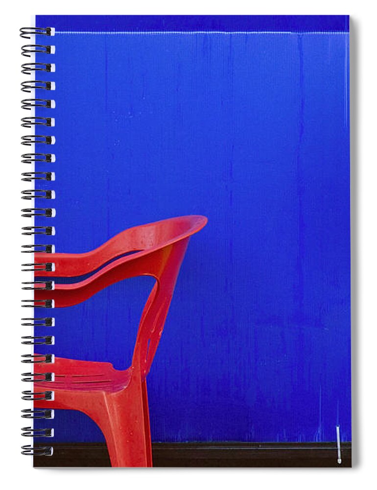 Trichromat Spiral Notebook featuring the photograph Trichromat by Skip Hunt