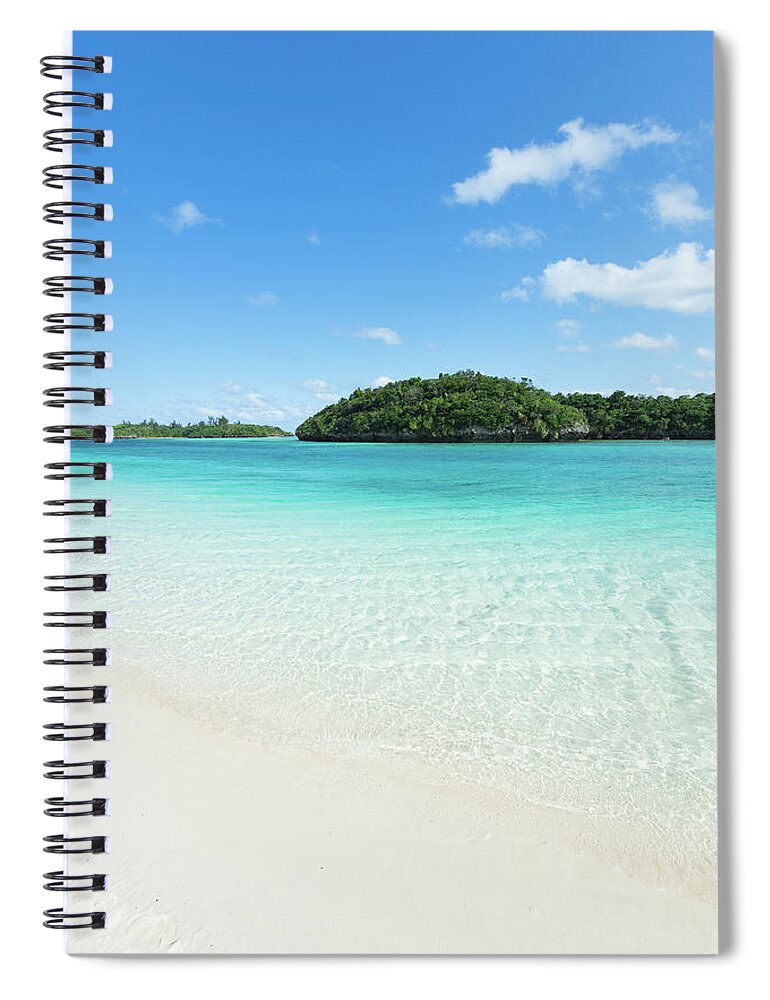 Scenics Spiral Notebook featuring the photograph Tropical Paradise Beach And Clear by Ippei Naoi