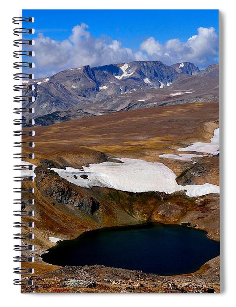 Beartooth Spiral Notebook featuring the photograph Tundra Tarn by Tranquil Light Photography