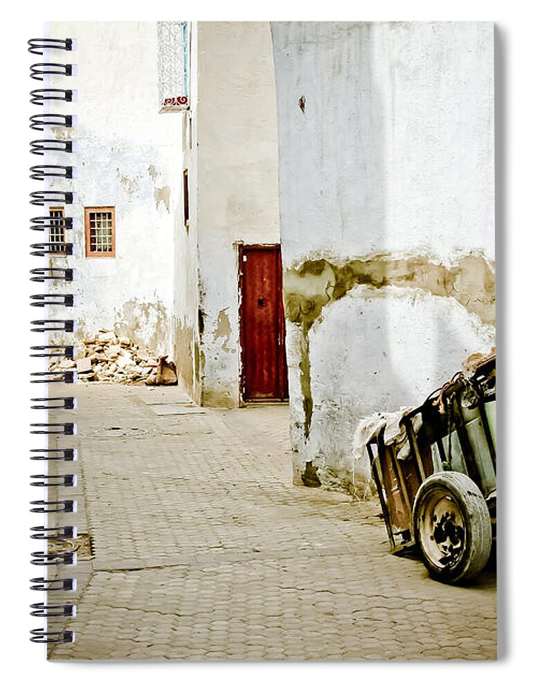 2006 Spiral Notebook featuring the photograph Tunisian Girl by John Wadleigh