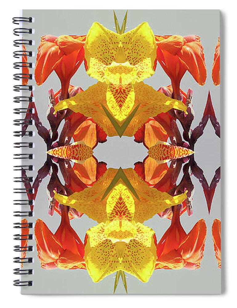 Digital Spiral Notebook featuring the photograph Unnatural 190 (digitally Manipulated Photo) by Giovanni Cafagna