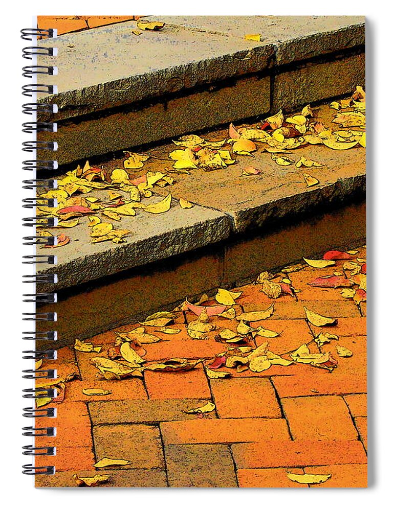 Fine Art Spiral Notebook featuring the photograph Unswept by Rodney Lee Williams