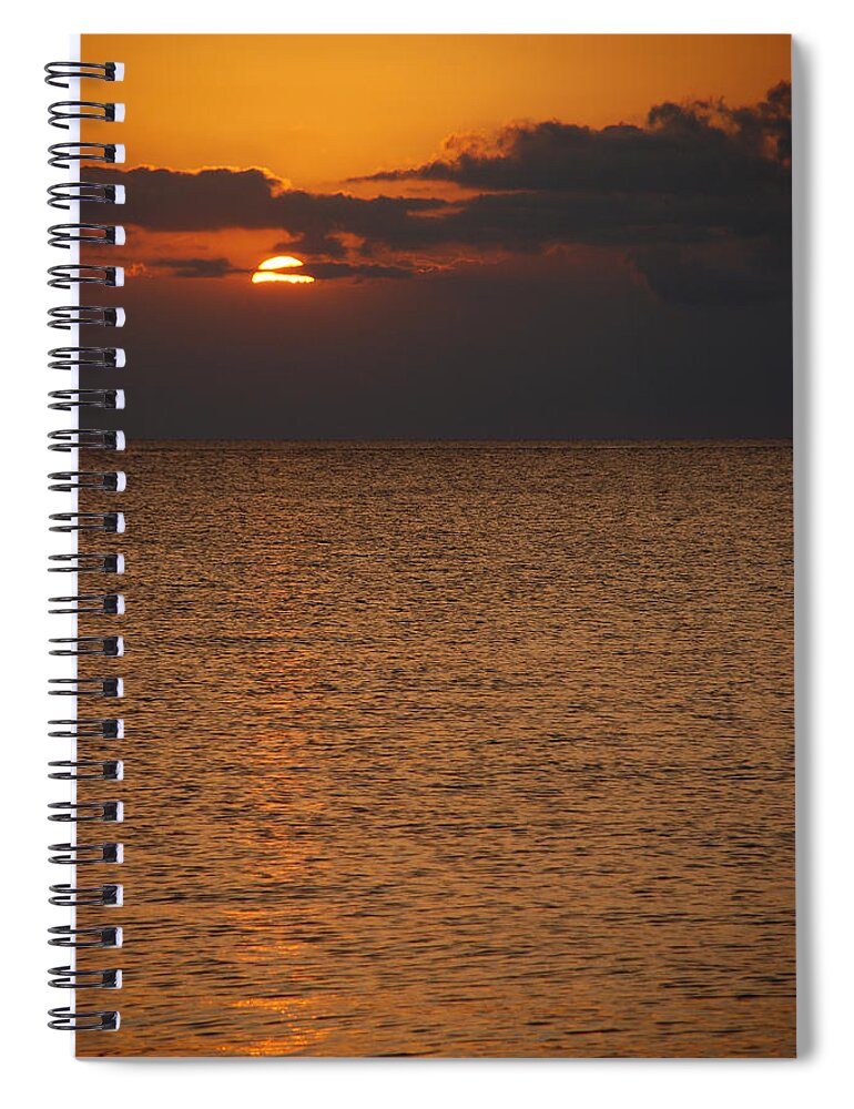 Sunset Spiral Notebook featuring the photograph Until Tomorrow by Phil Abrams