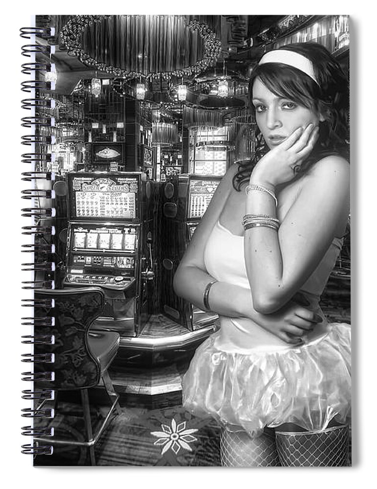 Yhun Suarez Spiral Notebook featuring the photograph Urban Angel 5.0 by Yhun Suarez