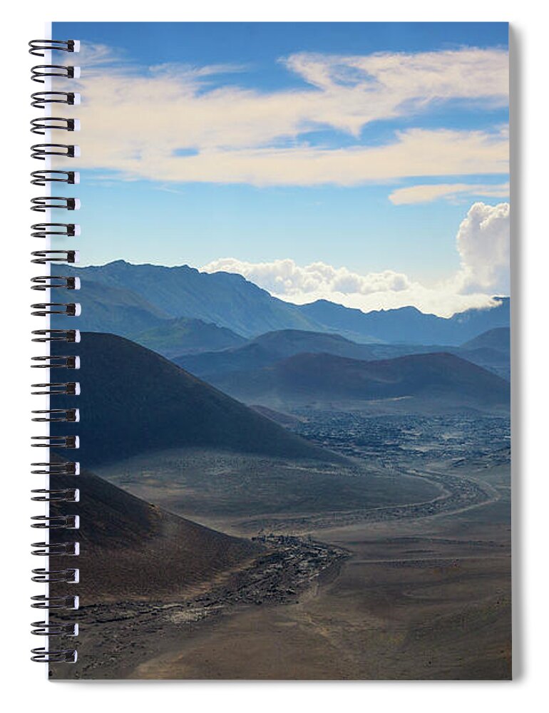 Tranquility Spiral Notebook featuring the photograph Usa, Hawaii, Maui, Haleaka National Park by Michele Falzone