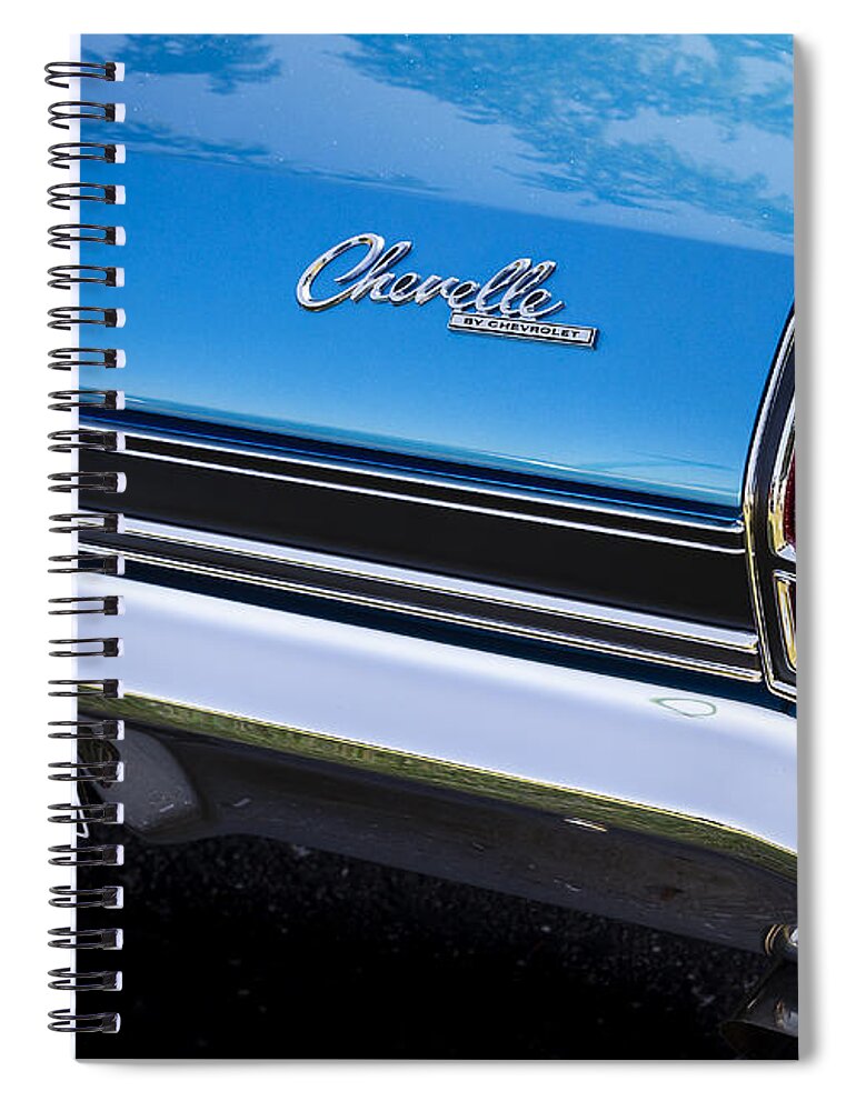 1969 Chevelle Spiral Notebook featuring the photograph 1-USA Chevelle by Dennis Hedberg