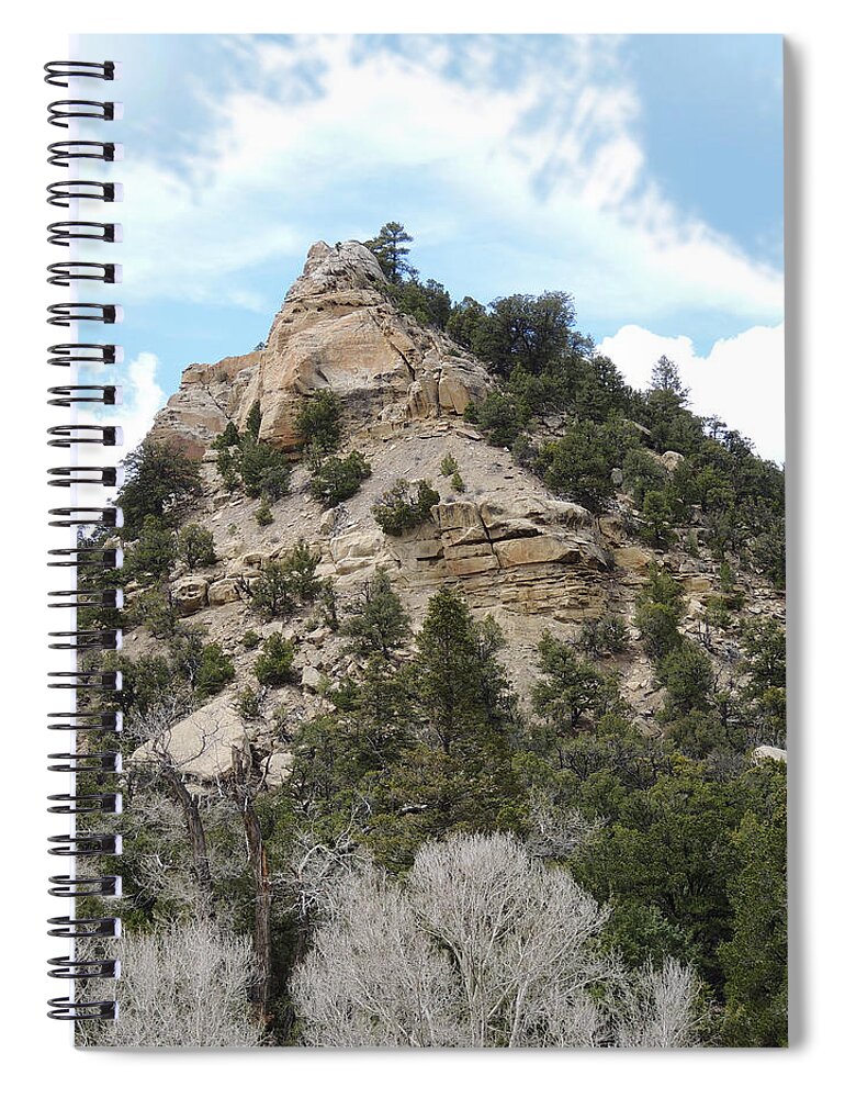 Utah Landscape Spiral Notebook featuring the photograph Utah landscape I-70 West Bound in Motion 5819 by Andrew Chambers