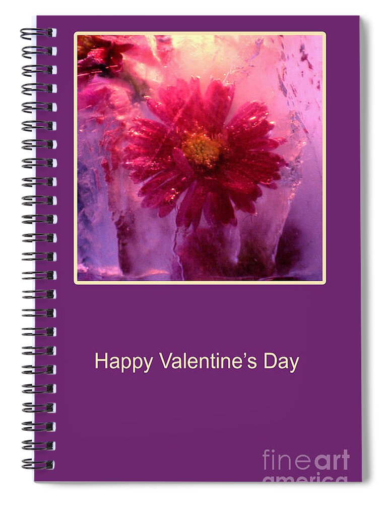 Valentine*s_day Spiral Notebook featuring the photograph Valentine's Day by Randi Grace Nilsberg