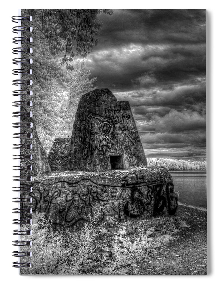 Landscape Spiral Notebook featuring the photograph Variation on a Theme 2 by Lee Santa
