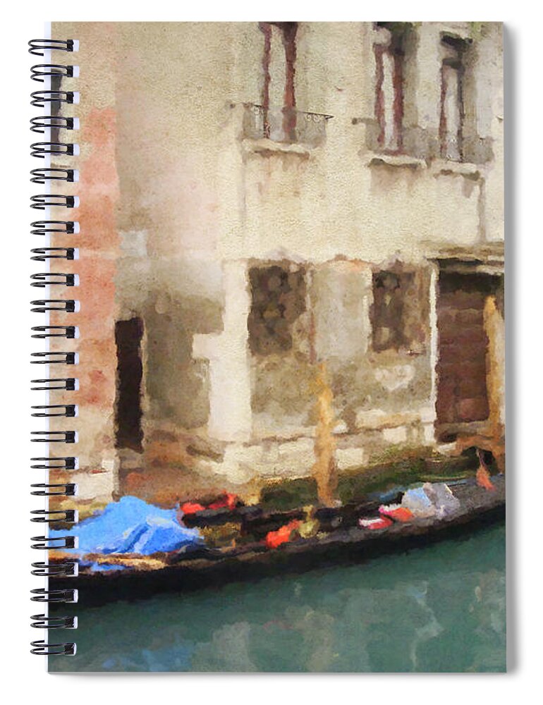 Veince Spiral Notebook featuring the photograph Veince digital art composition by JBK Photo Art