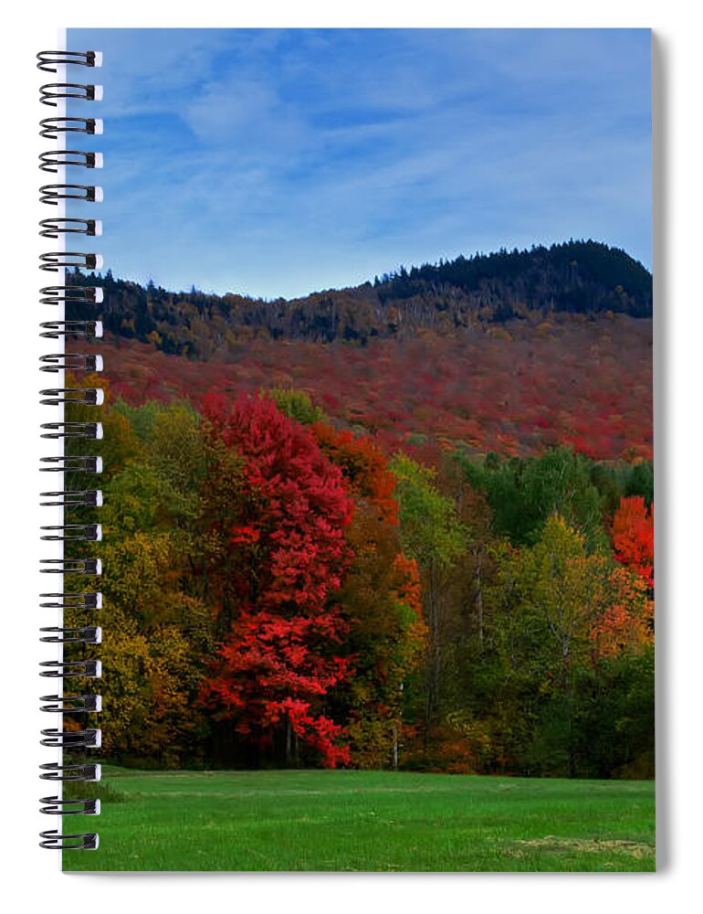 Barn Spiral Notebook featuring the photograph Vermont Barn by Sue Karski