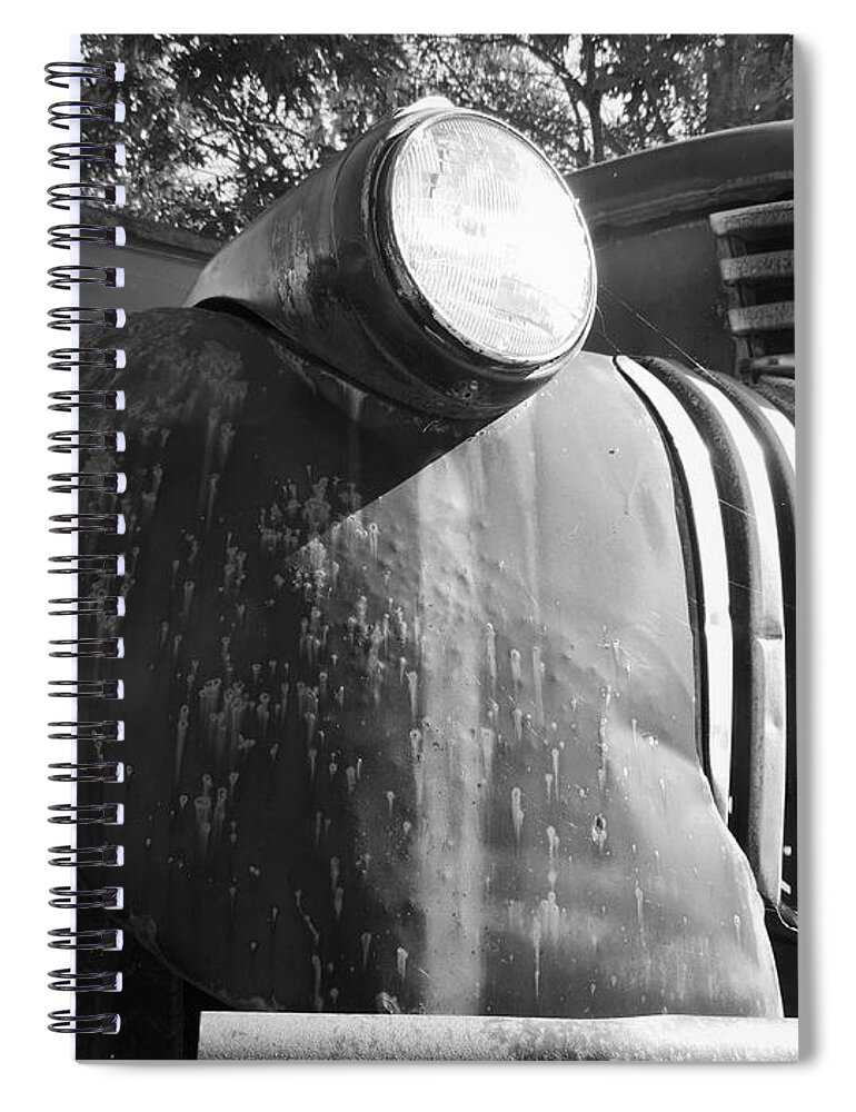 Vintage Chevrolet Truck Spiral Notebook featuring the photograph Vintage Chevrolet 010 by Robert ONeil