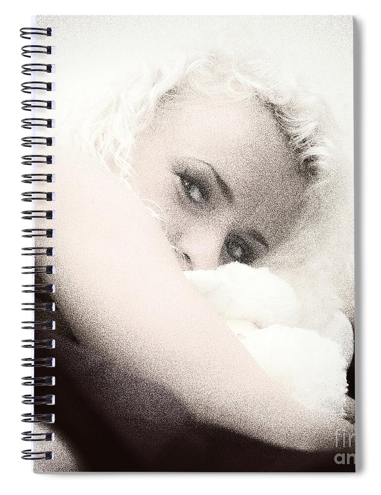 Adult Spiral Notebook featuring the photograph Vintage Eyes by Stelios Kleanthous