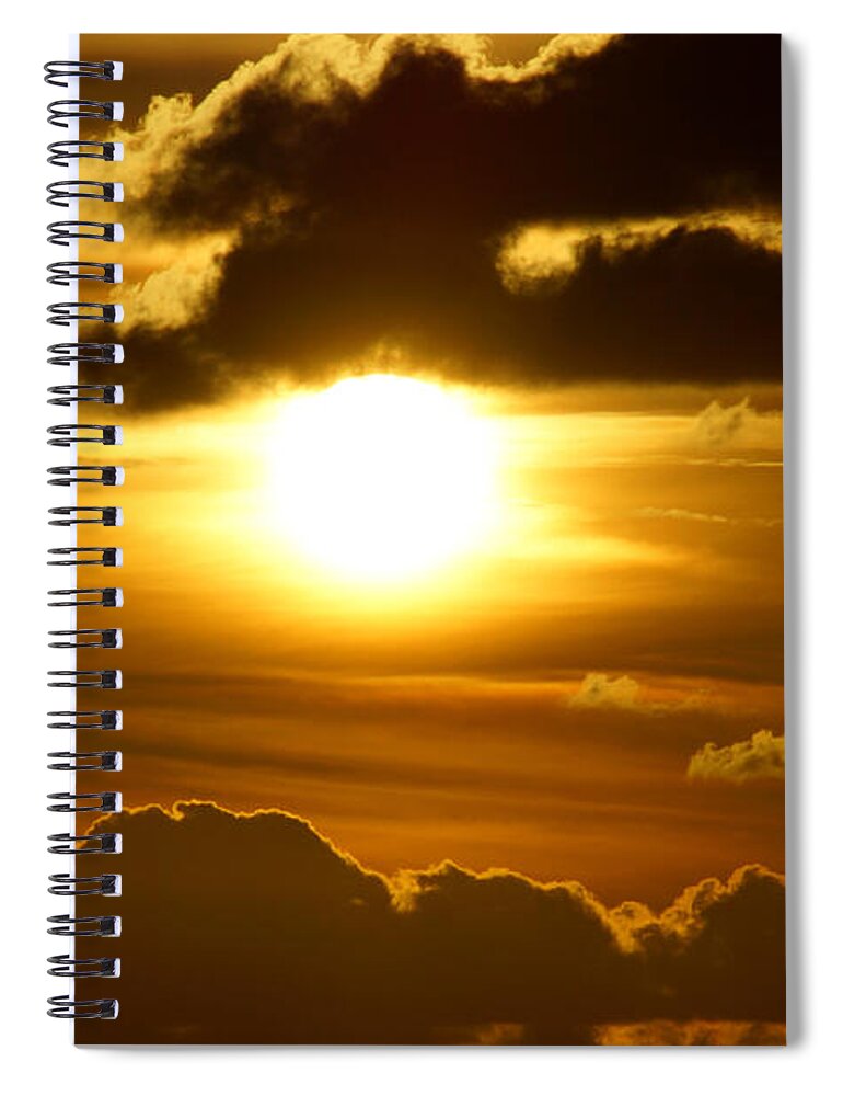 Photography Spiral Notebook featuring the photograph Waking up is Never Hard to Do by Rafael Salazar