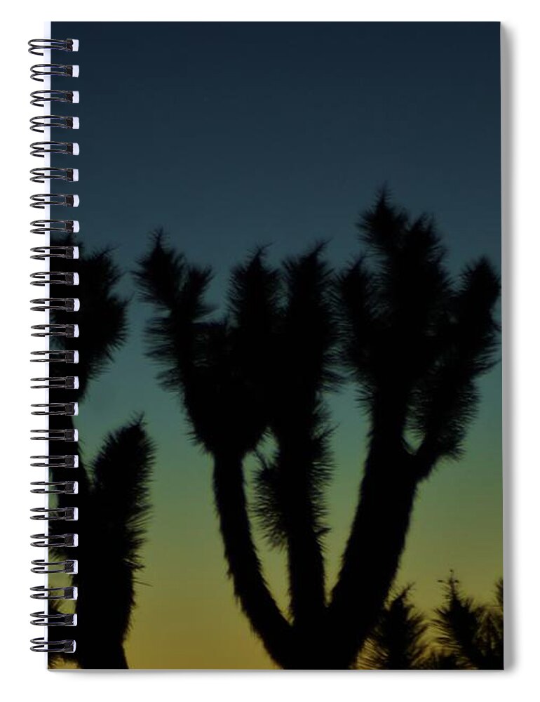 Night Spiral Notebook featuring the photograph WaninG by Angela J Wright
