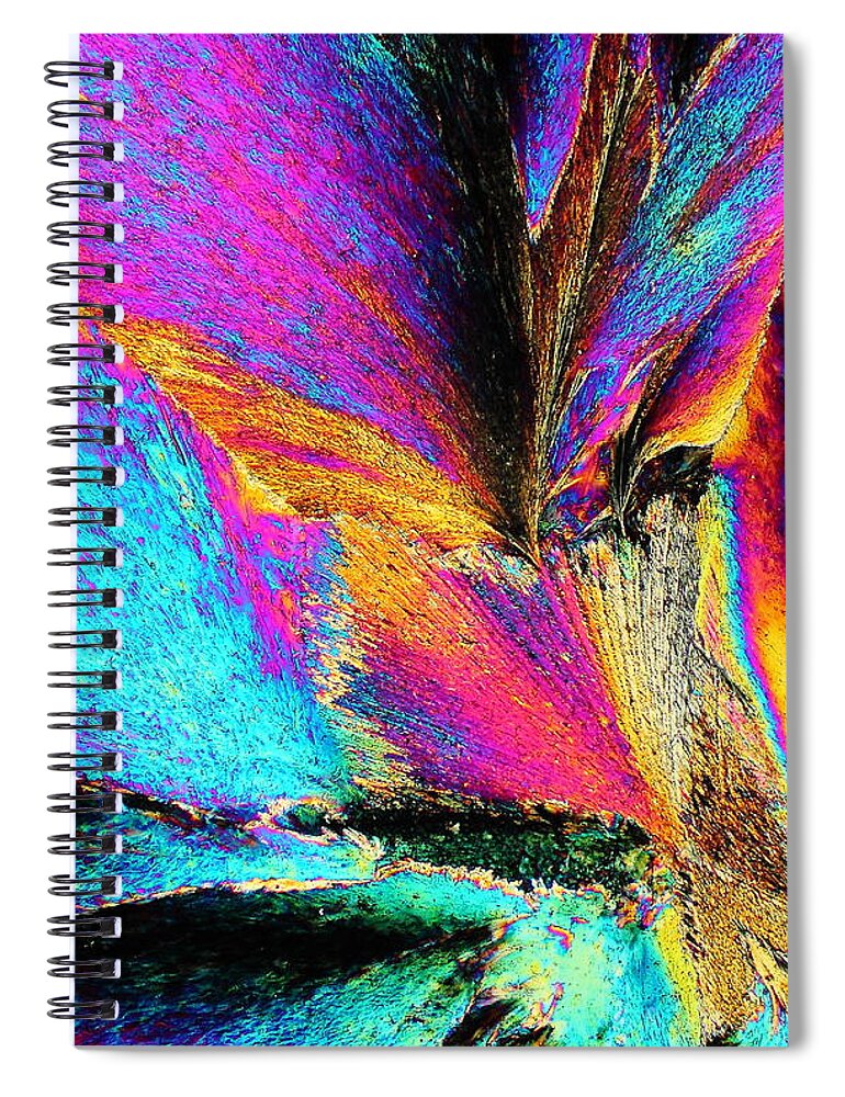 Crystals Spiral Notebook featuring the photograph Warm Fuzzy Feeling by Hodges Jeffery