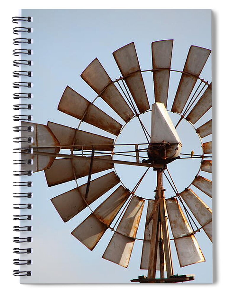 Watermill Spiral Notebook featuring the photograph Watermill by Adriana Zoon