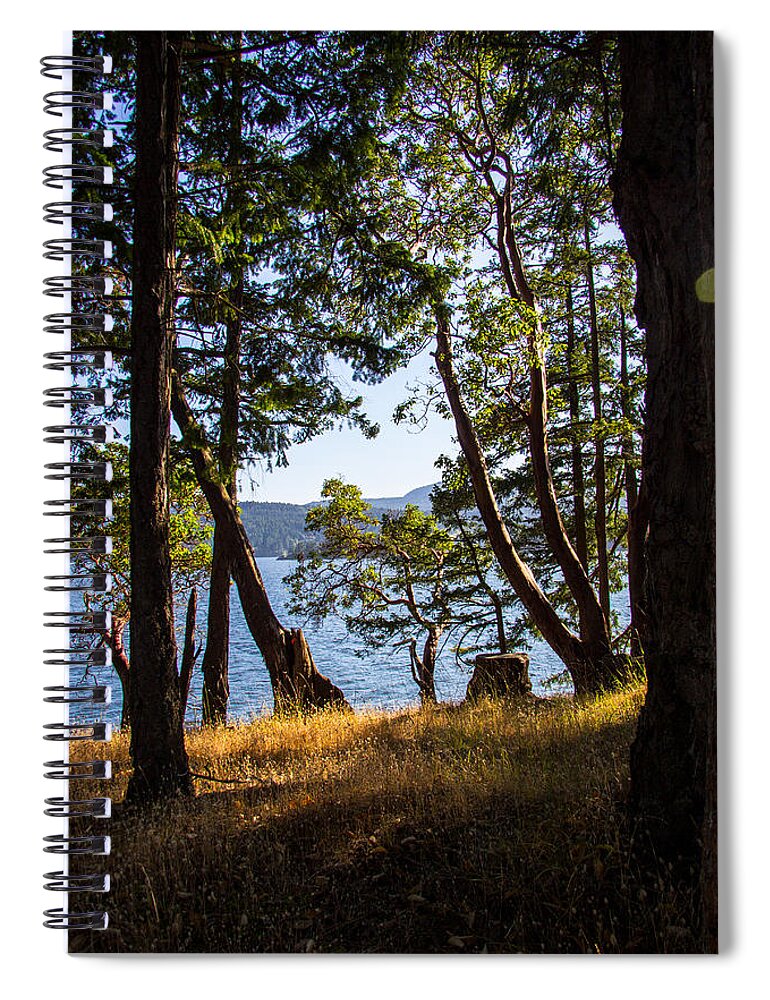 Nature Spiral Notebook featuring the photograph Welbury by Kathy Bassett