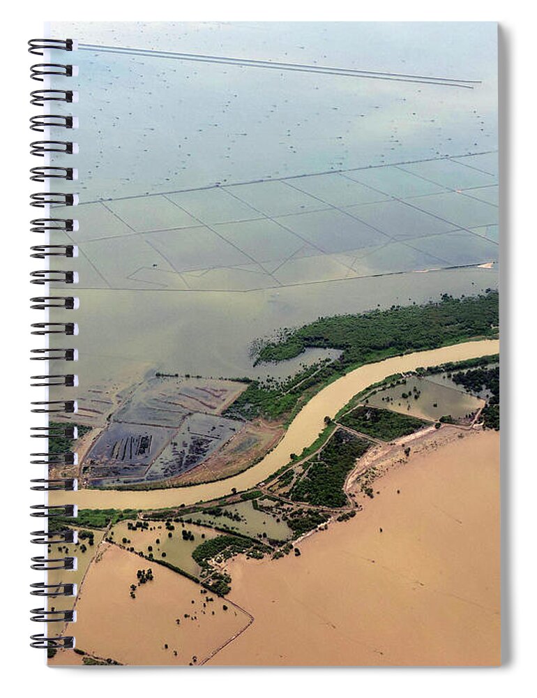 Curve Spiral Notebook featuring the photograph West Java by Photography By Mangiwau