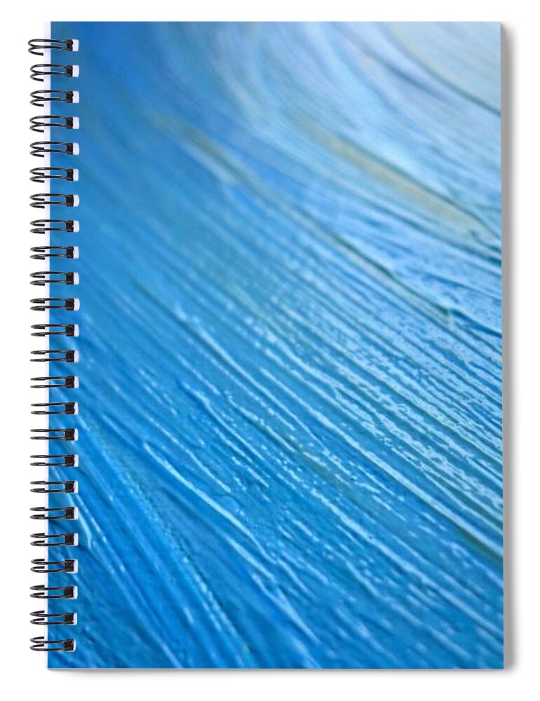 Paint Spiral Notebook featuring the photograph Wet Paint 83 by Jacqueline Athmann