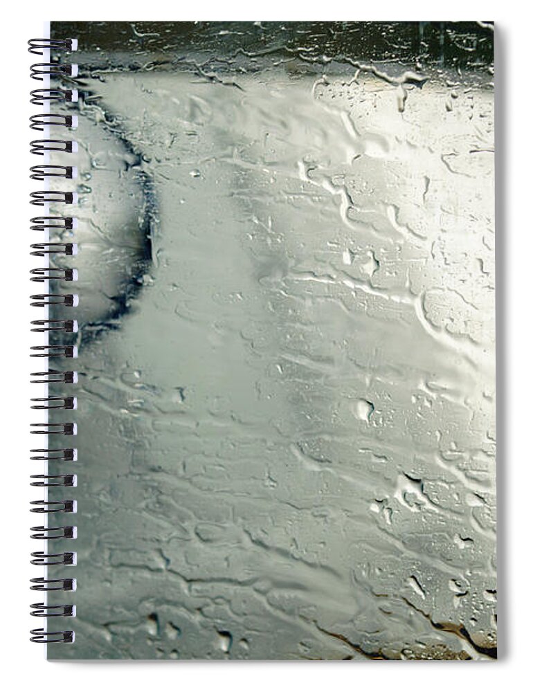 Rain Spiral Notebook featuring the photograph Wet by Tikvah's Hope