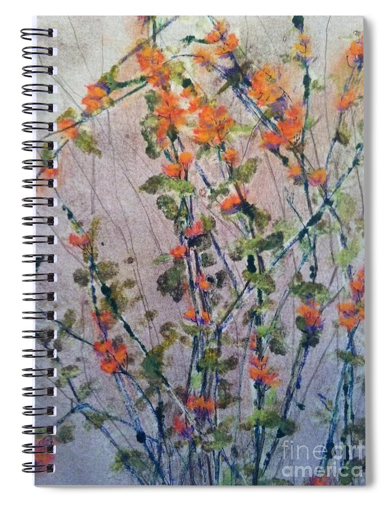 Orchards Spiral Notebook featuring the Wilds by Sherry Harradence