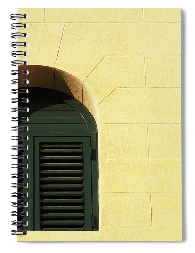 Empty Spiral Notebook featuring the photograph Window Closed by Joelle Icard