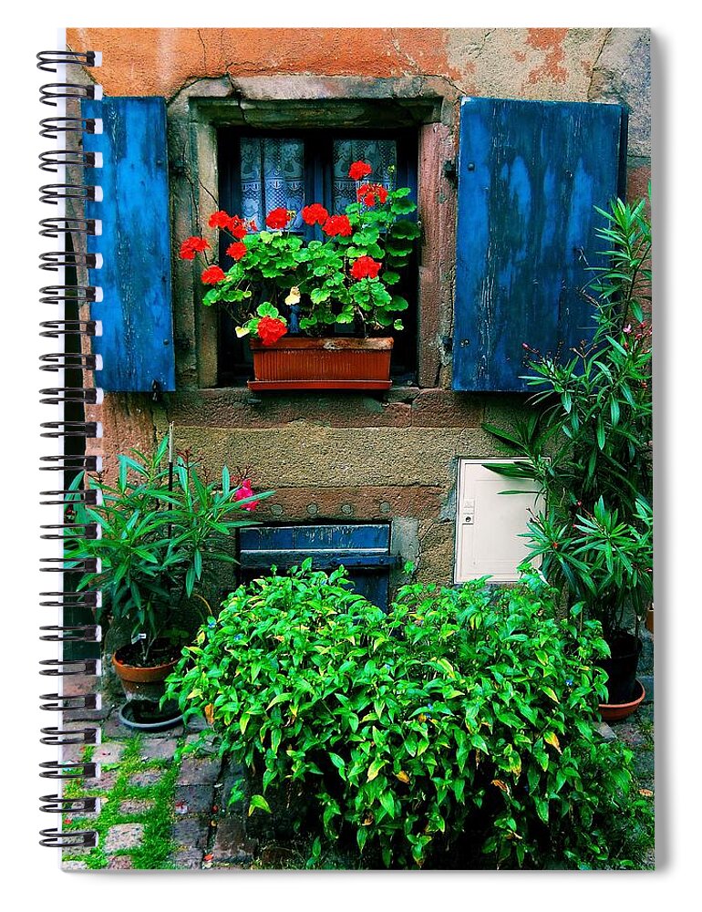 Windows Spiral Notebook featuring the photograph Windows and Doors 2 by Maria Huntley