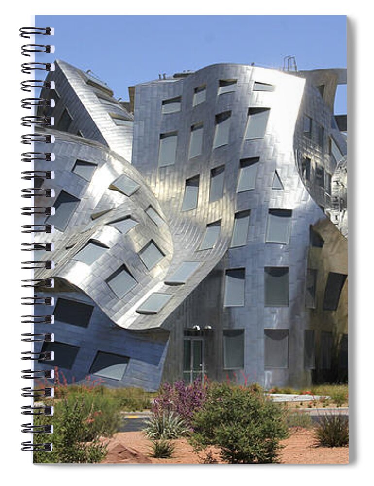 Surreal Building Spiral Notebook featuring the photograph Windows into the Mind by Mike McGlothlen