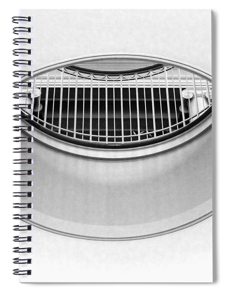 Winterthur Spiral Notebook featuring the photograph Winterthur - Abstract View 1 by Richard Reeve