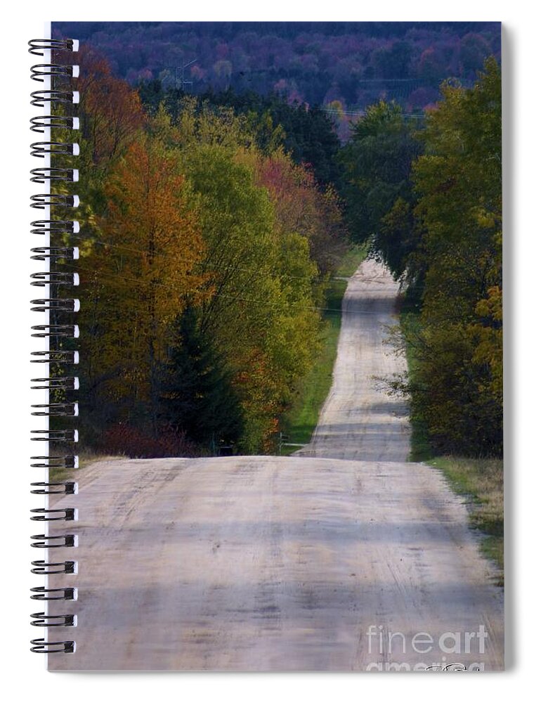 Dirt Spiral Notebook featuring the photograph Yesteryear by Bill Richards