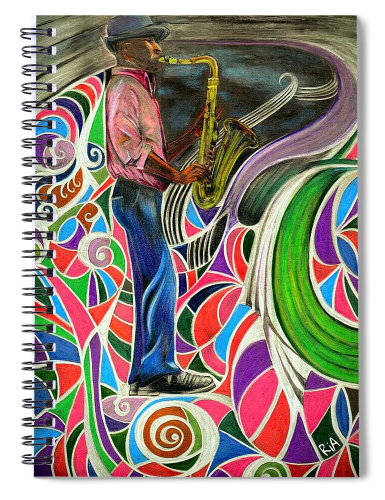 Beautiful Spiral Notebook featuring the photograph Yolo Solo by Artist RiA
