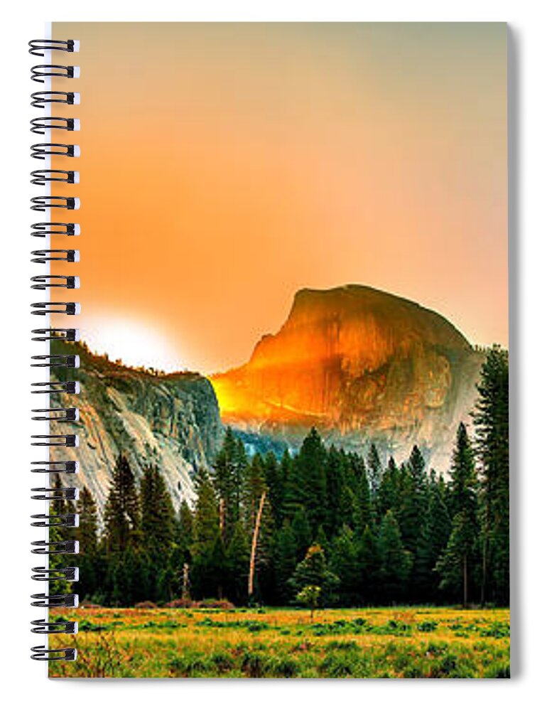 United States Of America Spiral Notebook featuring the photograph Sunrise Surprise by Az Jackson
