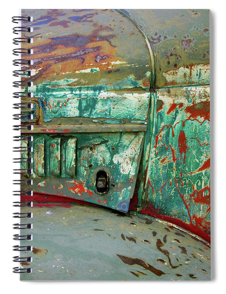 Dodge Spiral Notebook featuring the photograph Dodge by Ron Weathers