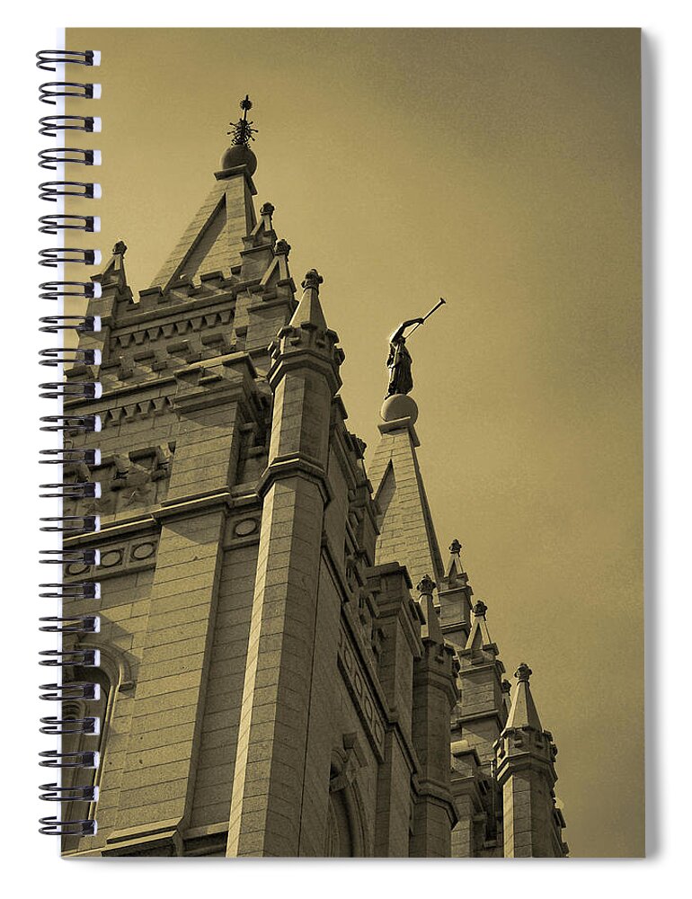 The Church Of Jesus Christ Of Latter-day Saints Spiral Notebook featuring the photograph Behold I speak unto you #1 by Joshua House