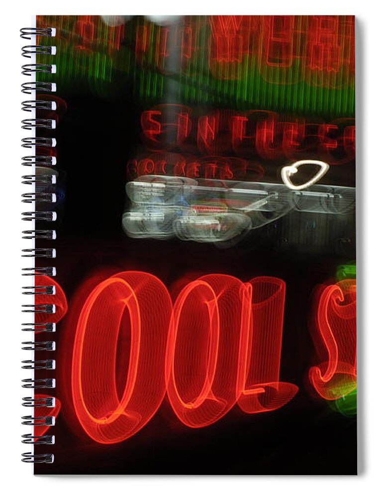 Cool Stuff Spiral Notebook featuring the photograph Cool Stuff #1 by Bob Christopher