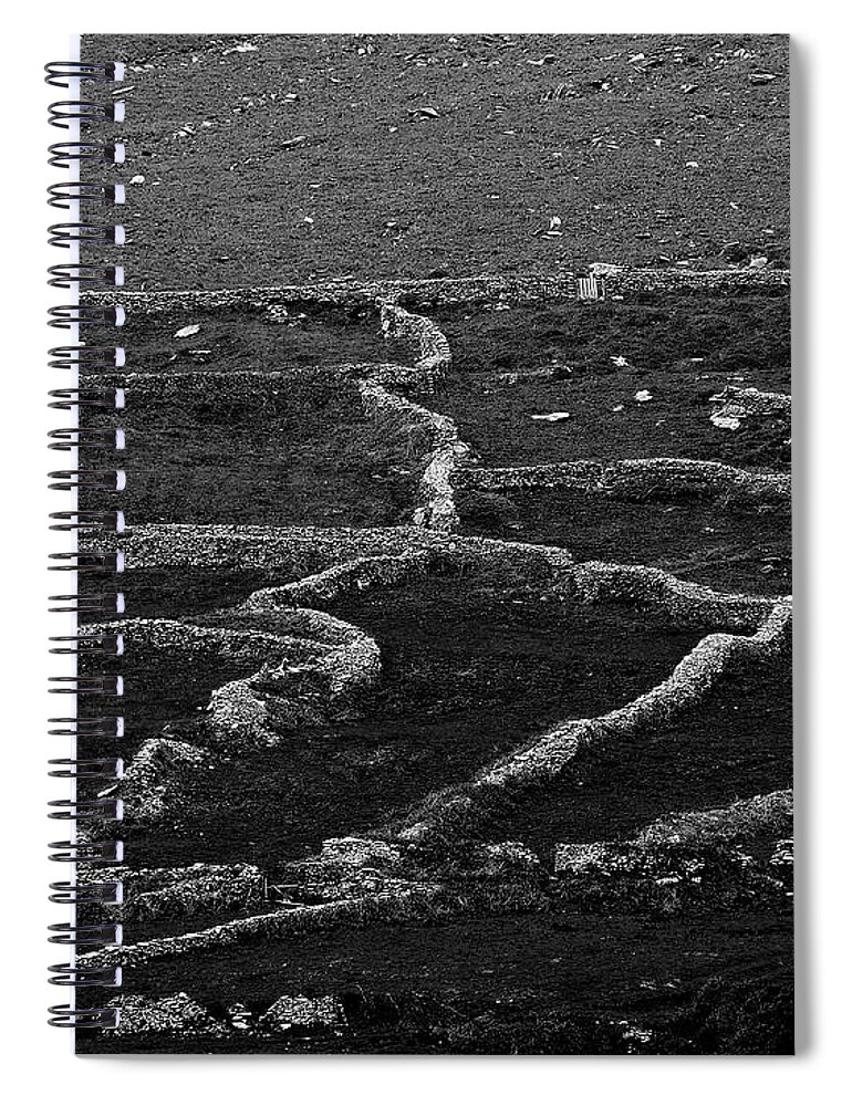 Ireland Photography Spiral Notebook featuring the photograph Good Fences Make Good Neighbors #2 by Patricia Griffin Brett