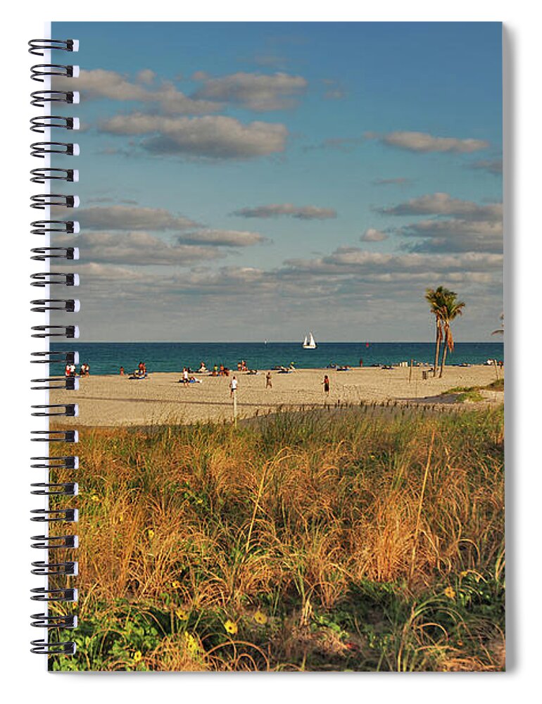Beach Spiral Notebook featuring the photograph 22- Beach by Joseph Keane